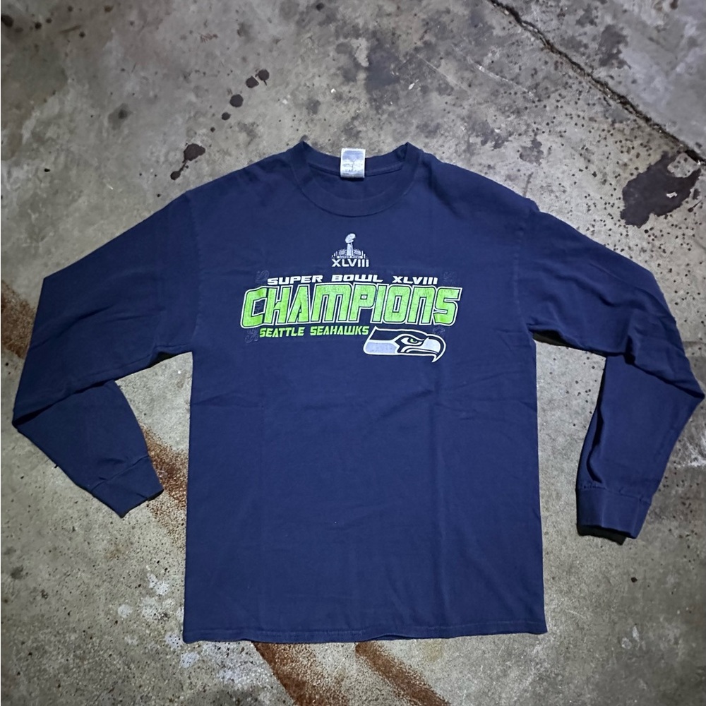 Seattle Seahawks Super Bowl XLVIII Champions Long Sleeve Shirt